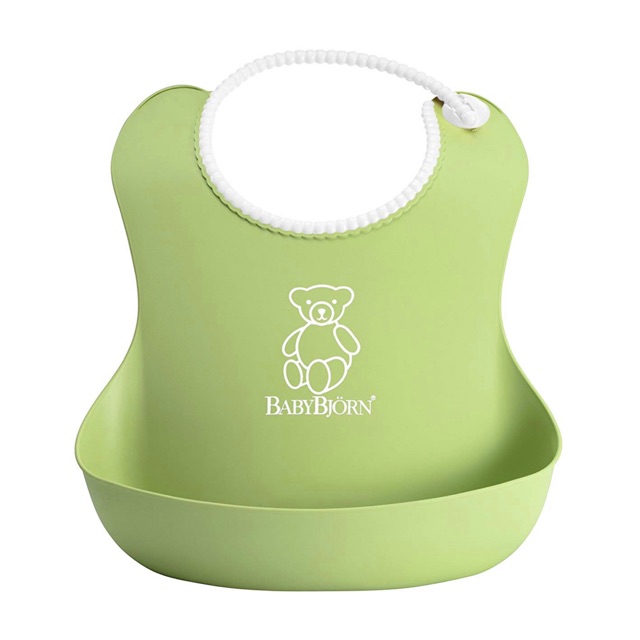 BABYBJORN Soft Bib (Green) / BABY BJORN