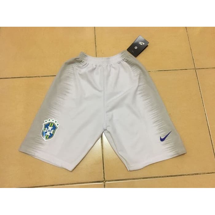CELANA BOLA BRAZIL AWAY WORLD CUP 2018 GRADE ORI
