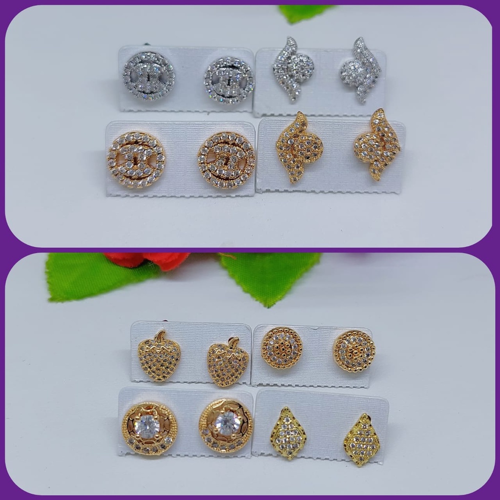 Anting tusuk mata full perhiasan xuping 0210-0215