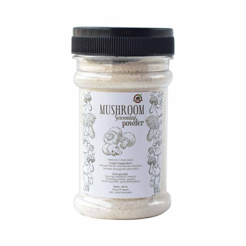 Natural Mushroom Seasoning Powder ( Kaldu Jamur ) 70 Gr