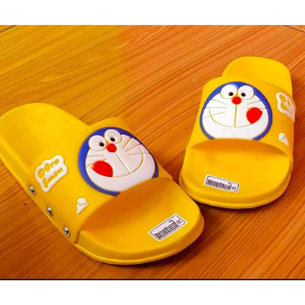 Sandal Selop anak / Sandal Karet anak karakter Doraemon