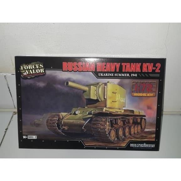 Vehicle | Tank Russian Heavy Kv-2 Ukraine 1941 Skala 1:72 Mokit Fov