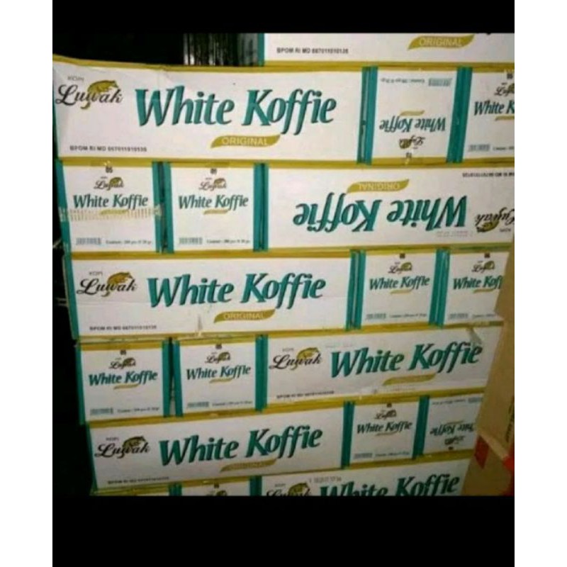 

LUWAK WHITE COFFIE 20g Murahhh