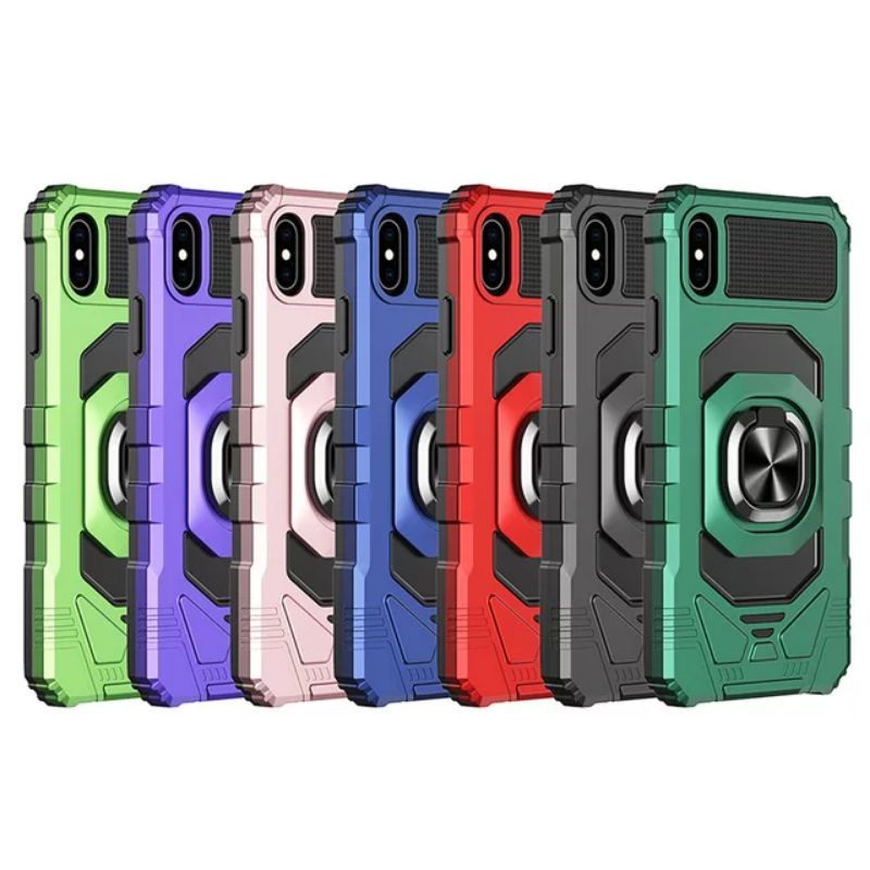 Hardcase overseas iphone XS max tpu + Hard magnet car bracket