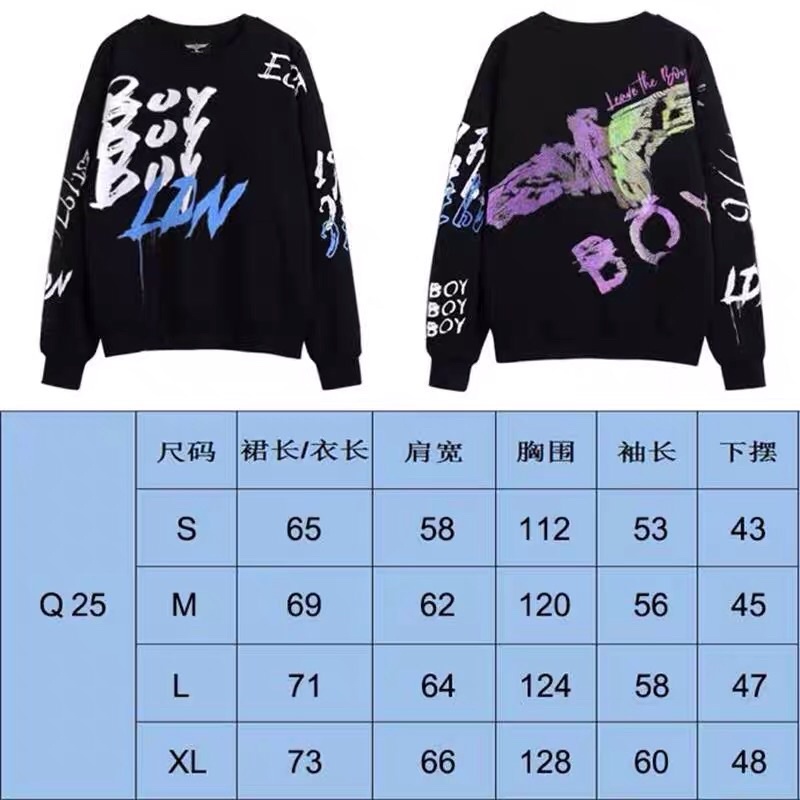 BOY64  SWEATER BOY LONDON PRIA WANITA ASIA EROPA BIG WINGS