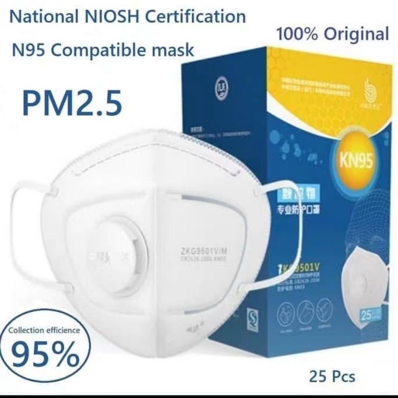 Masker KN95 ZKG 9501V