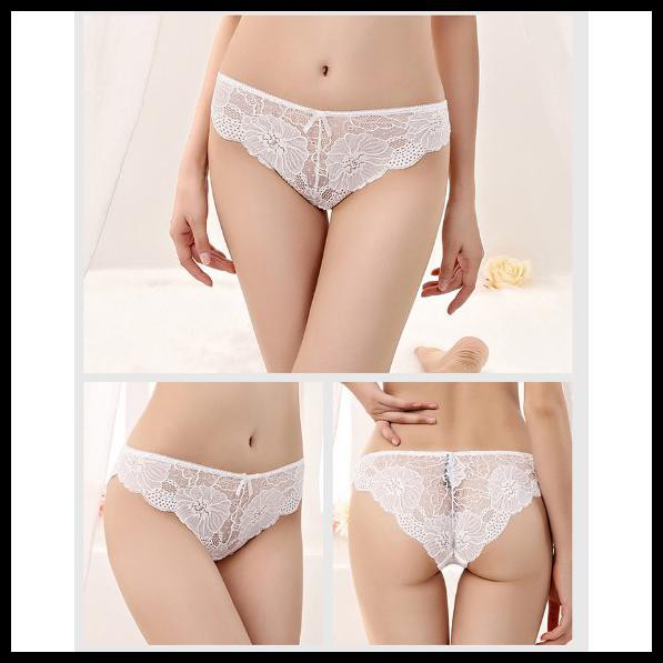 Celana Dalam Wanita Sexy String Lingerie Bahan Renda C070