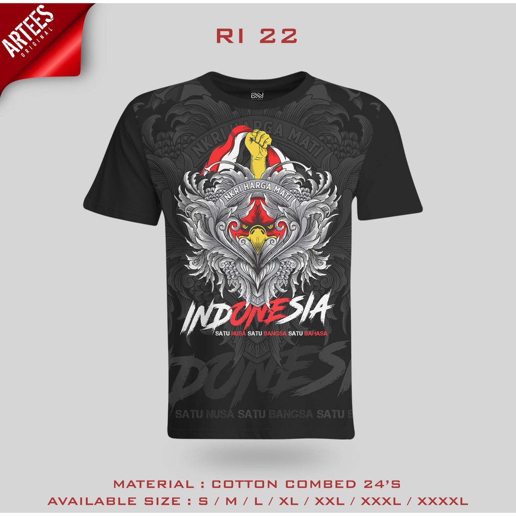 KAOS INDONESIA PRIA RI-22 ARTEES 2021