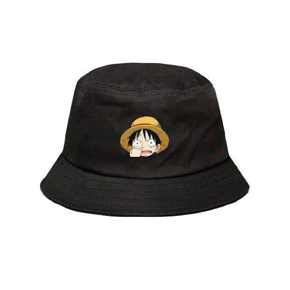 Topi bucket luffy ngupil one pice