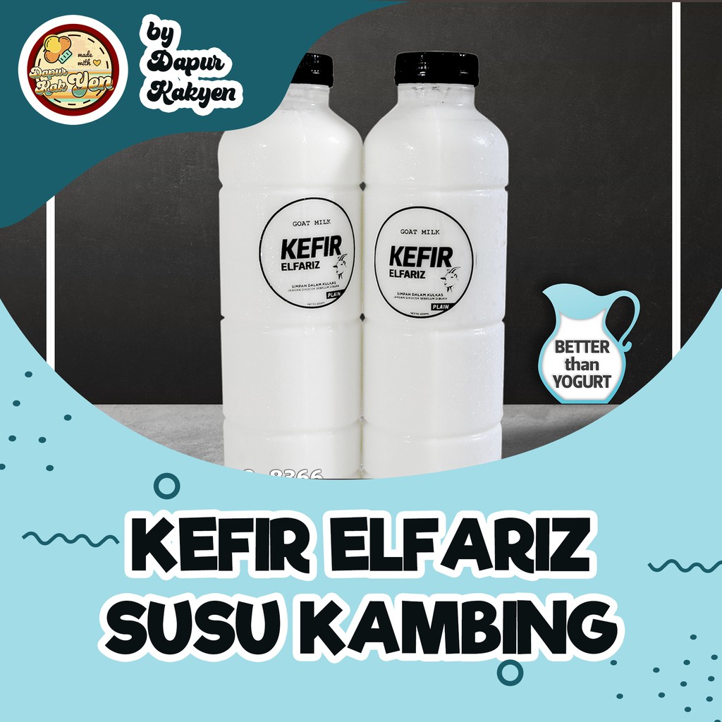 

Kefir Susu Kambing | Plain