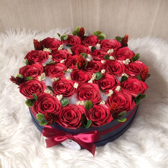 

Bloom Box of Paper Flowers (2) (BUNGA KERTAS)