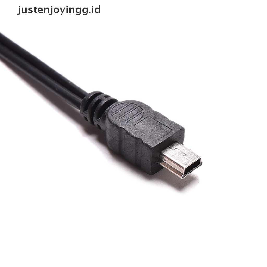 // justenjoyingg.id // 3.5mm USB to Mini USB Standard Audio Jack Connection Cable for Speakers Mp3/4 ~