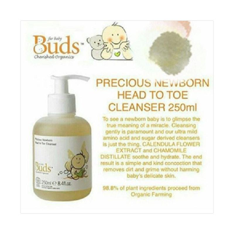 Buds Precious Newborn Head To Toe Cleanser - 250ml