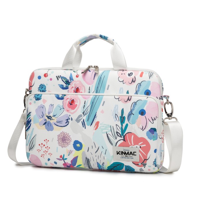 Tas Selempang KINMAC SPRING Tas Laptop Wanita Messenger Selempang 13 14 15 15.6 inch - 13 inch viral