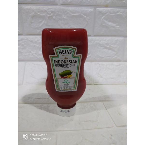 

Heinz Indonesian Gourmet Chilli Saus Sambal With Raw Mango 325 Gr