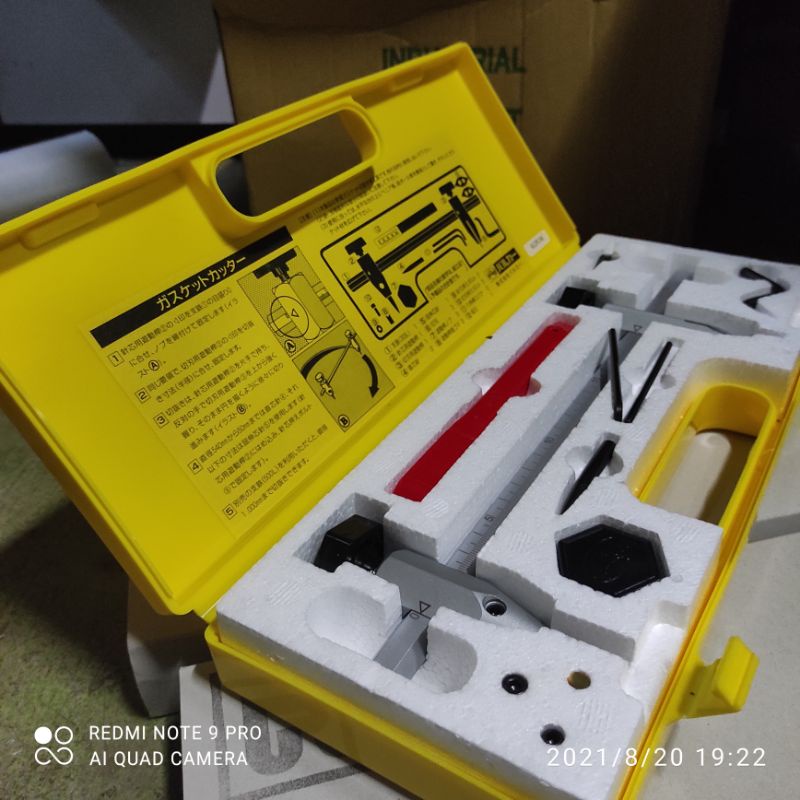 

valqua gasket cutter original japan diameter 10mm 540mmm maksimal 1000
