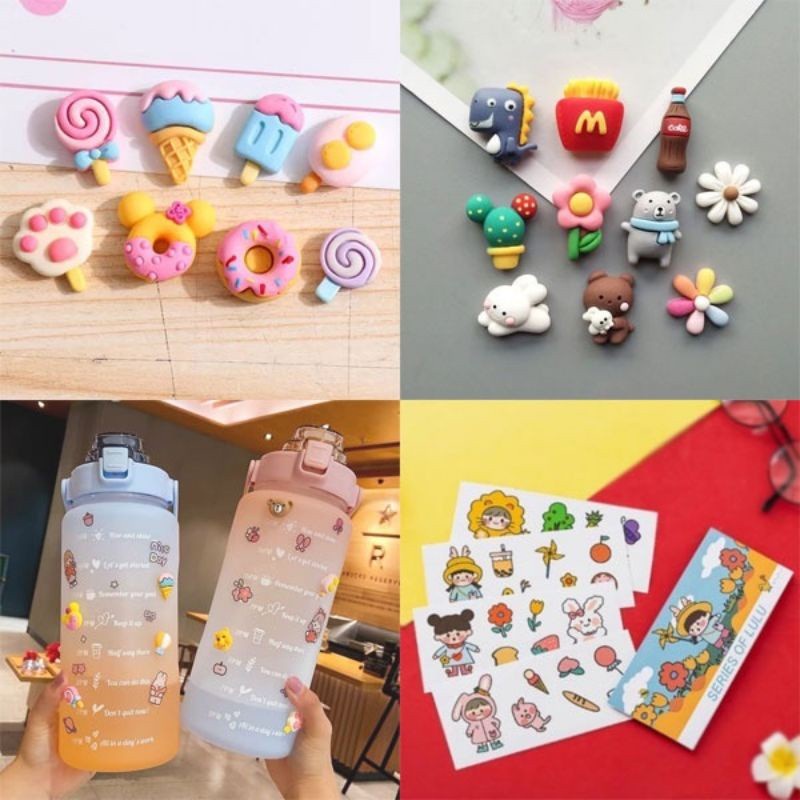 

Sticker Botol Motivasi Viral 3D + 2D Aksesoris Sticker Botol Aesthetic