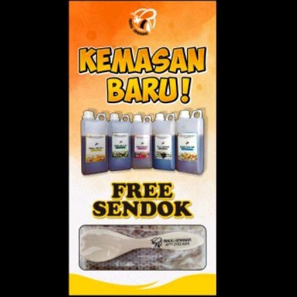 Madu Mentah Nektar Randu 100% - Madu Murni Asli Ternak 1kg - Madu Mentah Original