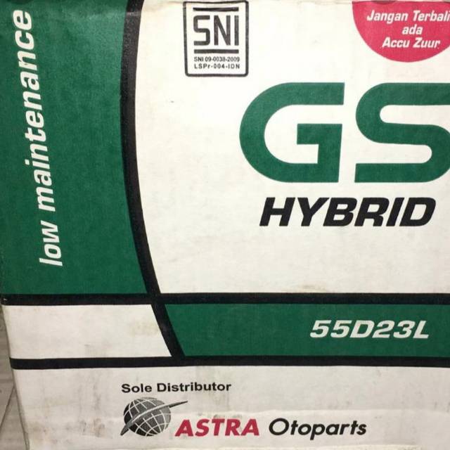 Aki GS Hybrid 55D23L