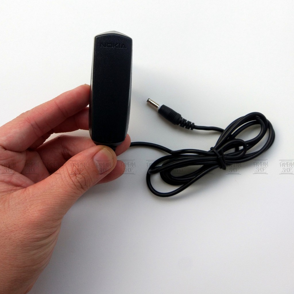 Travel Charger Nokia Jadul Colokan Kepala Pin Besar Original OEM Casan Carger Tusukan 1100 9300