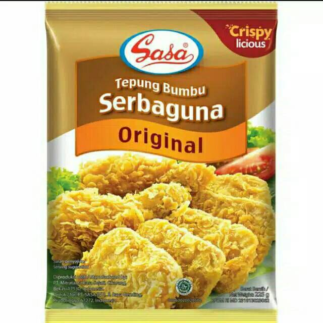 

Sasa Tepung Bumbu Serbaguna Original / Hot & Spicy 225 gram