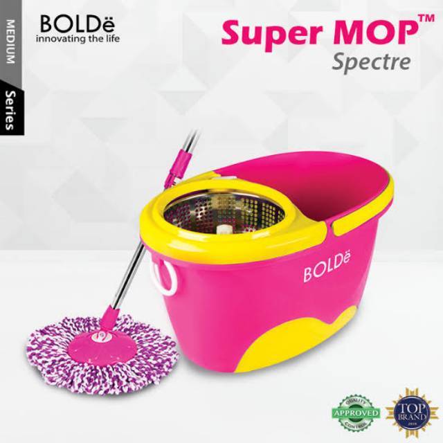 [gosend/gojek/ Cod Jnt] Super Mop Bolde Spectre / Alat Pel Bolde