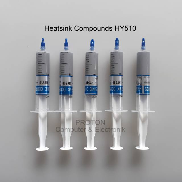 Thermal compound Silicon grease HY-510 . Silicone fluid Pasta suntik