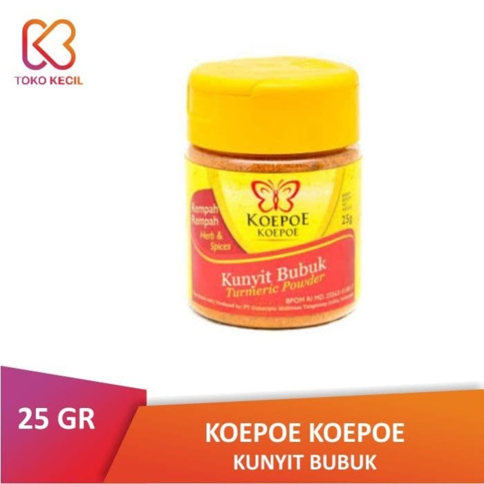 

vs2011bd Btl Koepoe Koepoe Kunyit Bubuk 25Gr | Turmeric Powder Kupu Kupu Fsfs201
