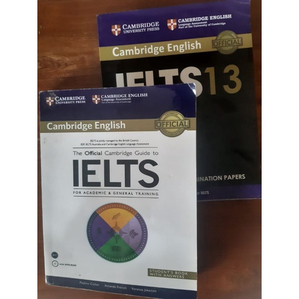 Preloved Paket Buku IELTS CAMBRIDGE OFFICIAL