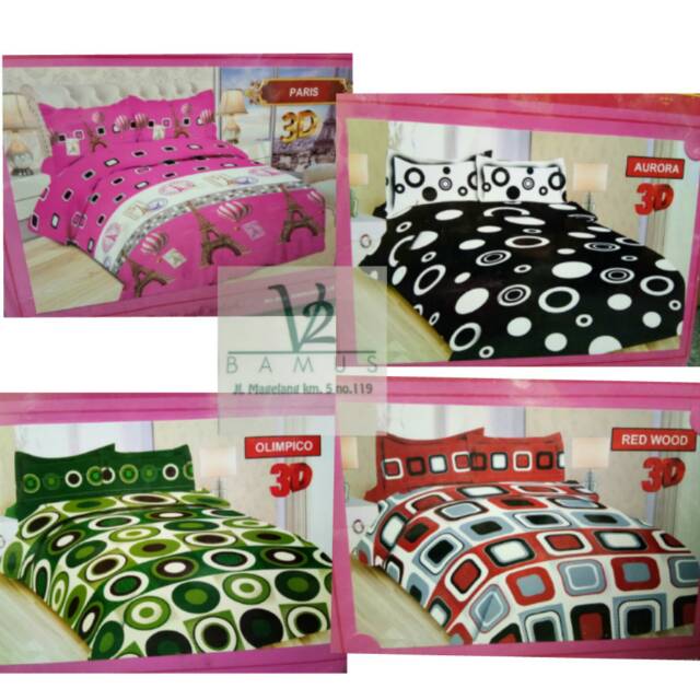 SPREI BONITA 3D QUEEN B2 160 X 200