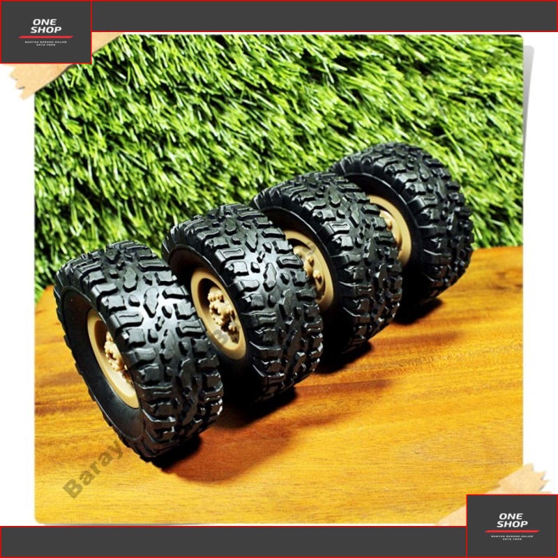 BAN dan Velg WPL MN d90 c34 b14 c24 c44 d99 hex 5mm Barang RC