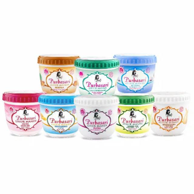 Purbasari Lulur Mandi - Body Scrub 125 ml - 235 ml (BPOM) (VH)