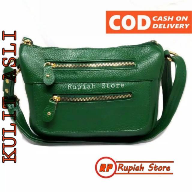 Tas Kulit Wanita Papirut Kulit Asli Sukaregang Garut