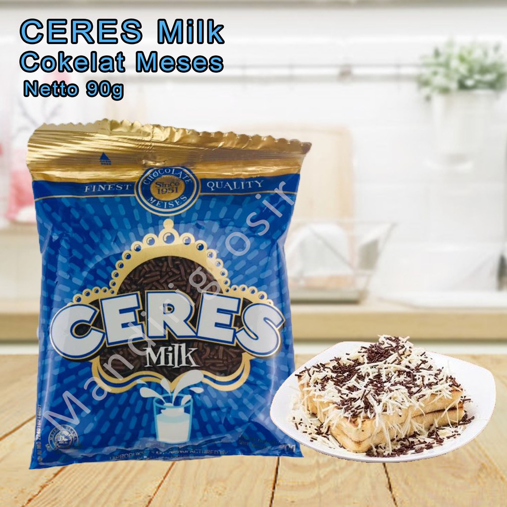 

Meses * Cokelat * Meses Dengan susu * Ceres Milk * 80g