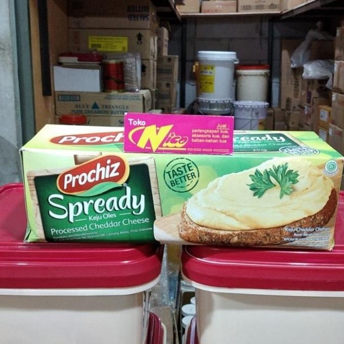 

BAYAR COD keju prochiz spready 2kg khusus grab dan gojek