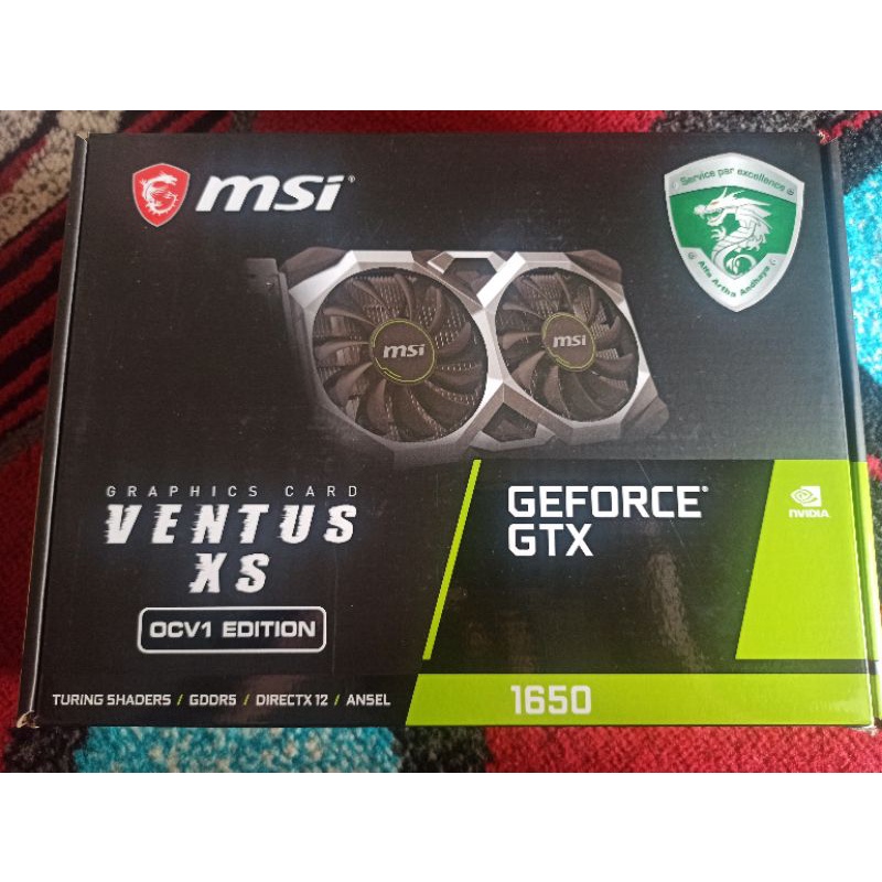 MSI GTX 1650 Ventus XS OCV1