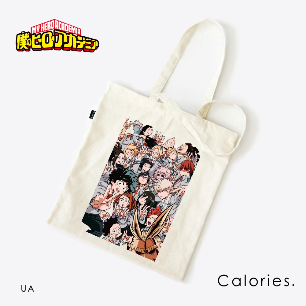 Totebag My hero academia BNHA Midoriya Todoroki Bakugou toga himiko syg #TOMH