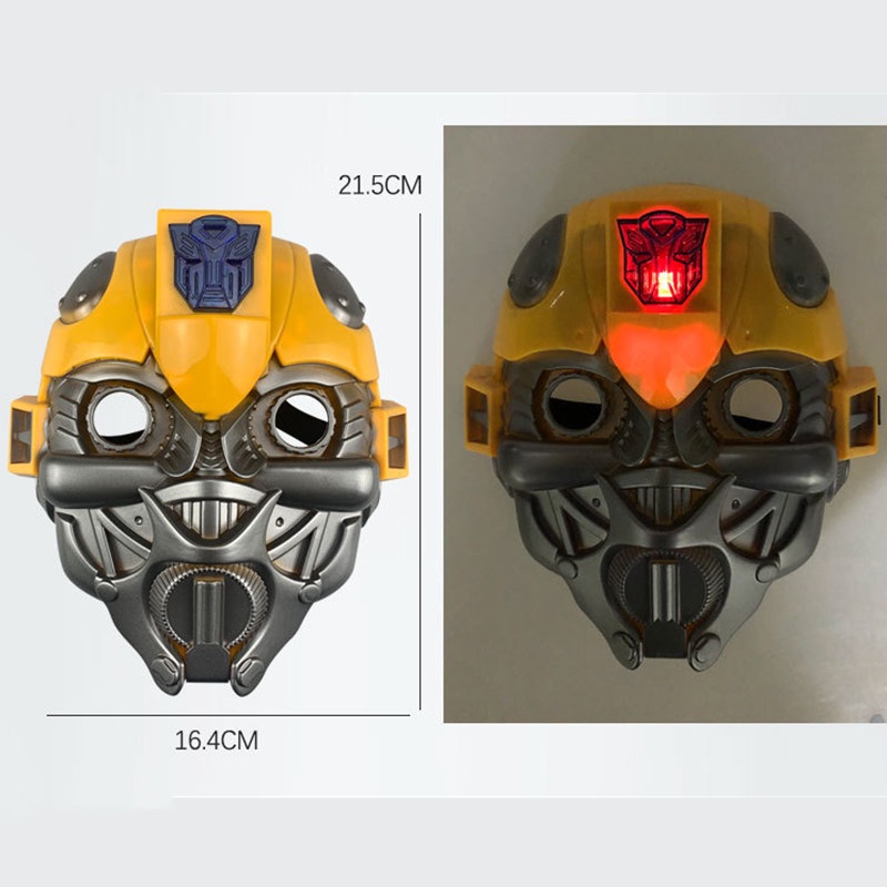 1pc Mainan Topeng Superhero TIGA Spiderman Dengan Lampu LED Untuk Cosplay / Pesta Halloween