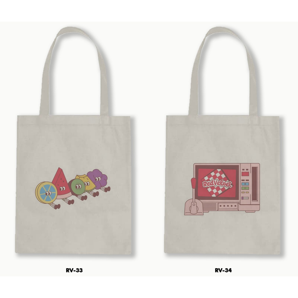 TOTE BAG BLACU - RED VELVET 3