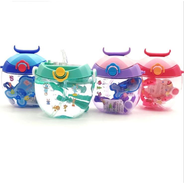 Botol Anak Gepeng Terbaru Pouch Polos Sekolah Sedotan M6X9 Estetik Murah Motif Laki-laki Bpa Free Le