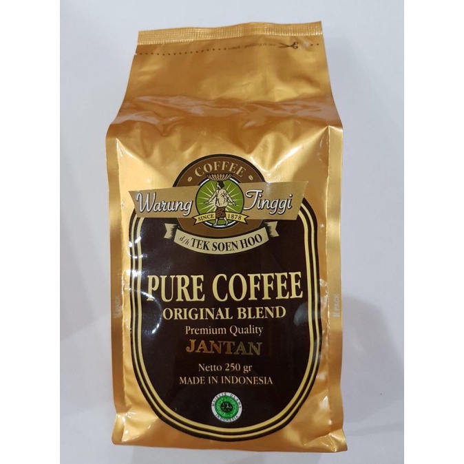 

Kopi Jantan - Kopi Warung Tinggi 250 gram