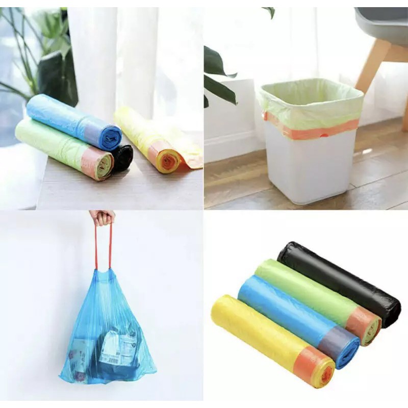 KANTONG PLASTIK SAMPAH GULUNGAN ROLL KANTONG SAMPAH SERBAGUNA DISPOSABLE GARBAGE BAGE