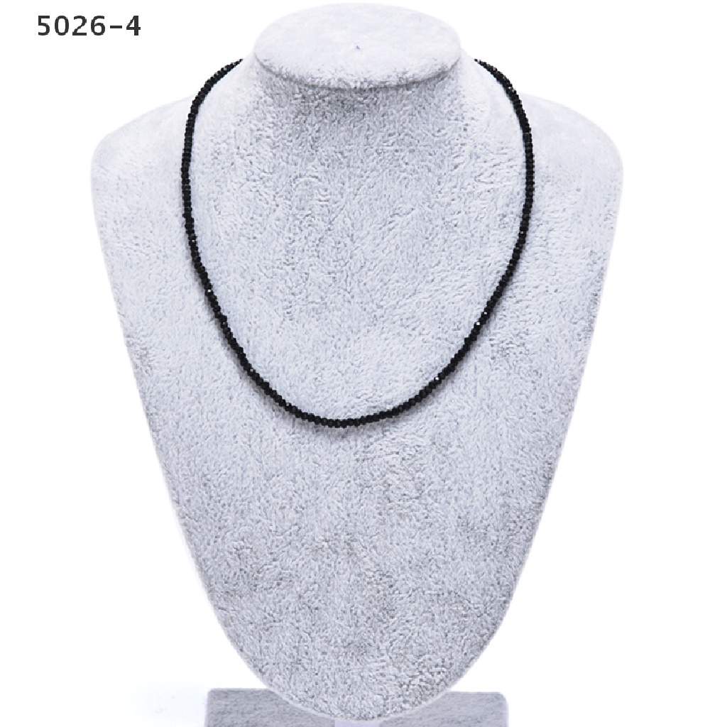 5026-4 Charm Women Black Crystal Clavicle Choker Necklace Pendant Party Jewelry Gift 5026-4