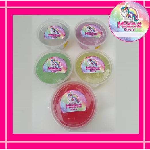 

SLIME Clear Bening Glitter 35ml