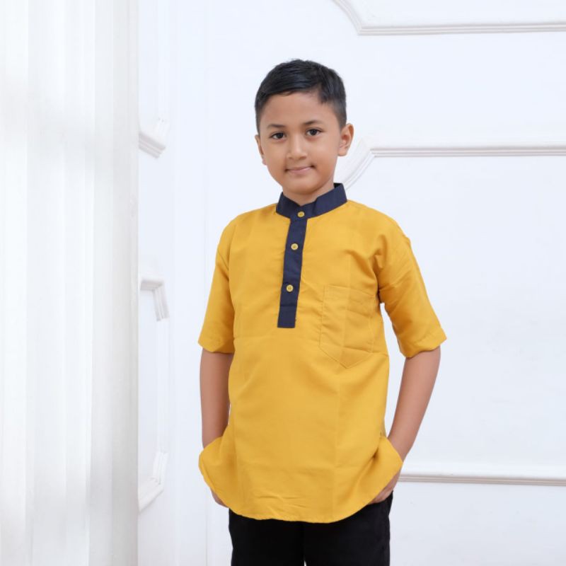 BAJU KOKO ANAK  LENGAN PENDEK