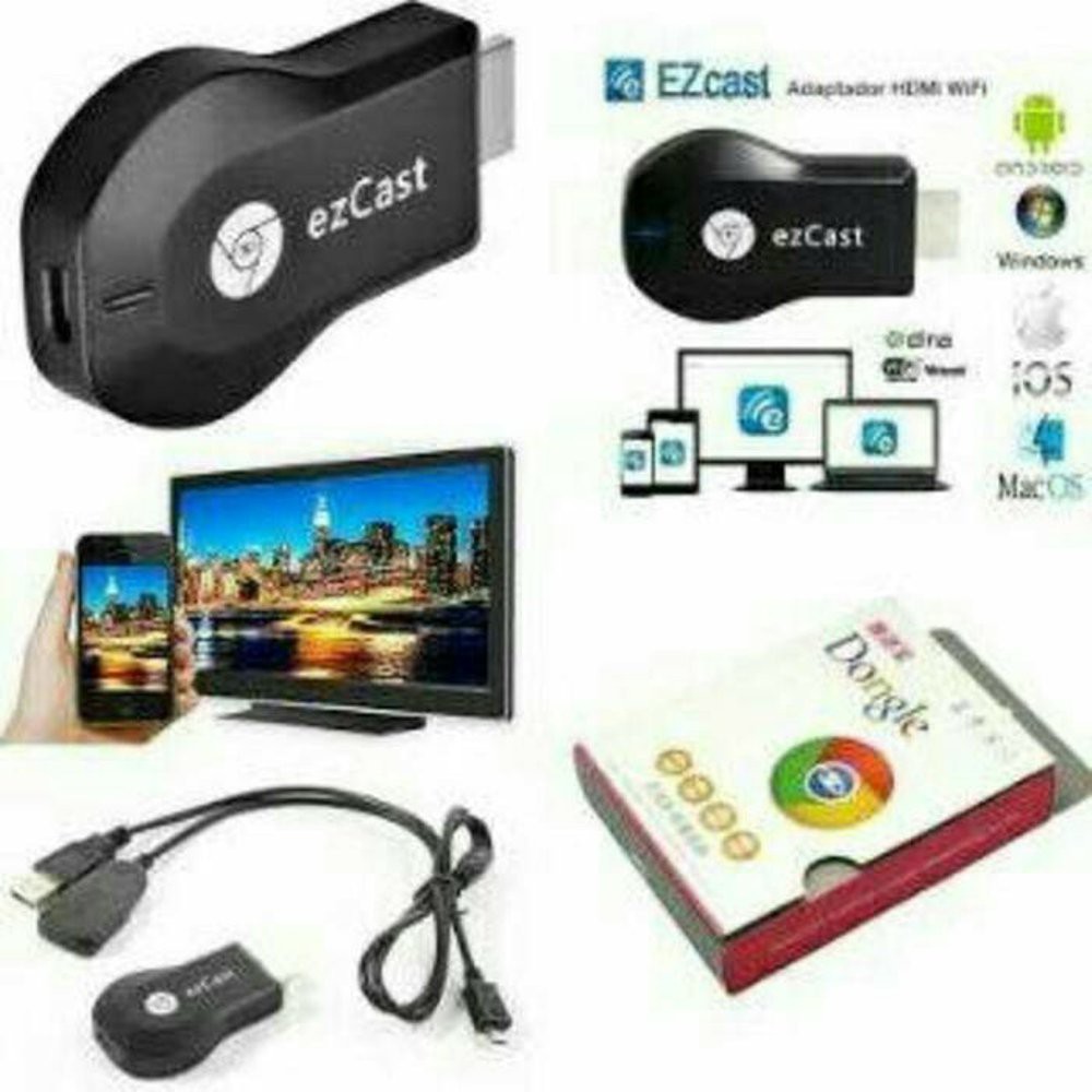 Hdmi dongle anycast usb dongle Receiver tv display wifi mirorring  anycast m2 layar hp