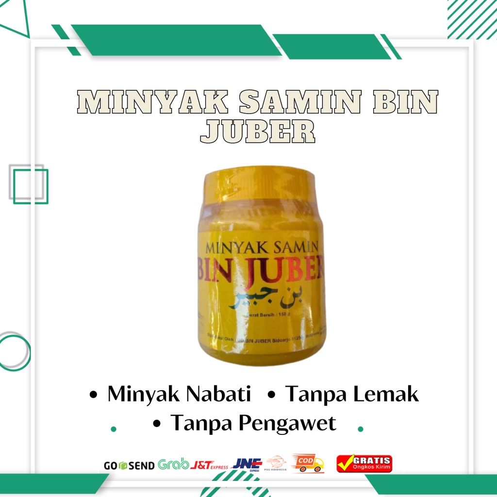 

Minyak Samin bin Juber 150gr Original Asli Murah