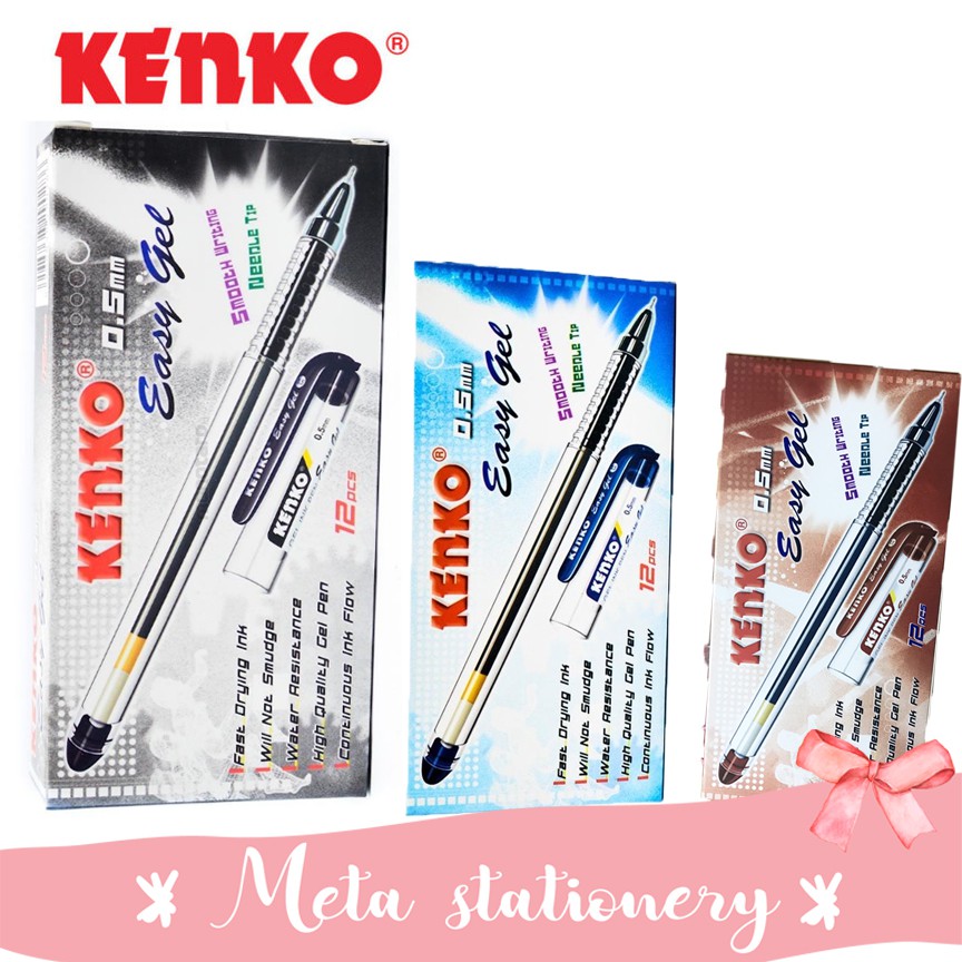 

Pulpen gel Kenko Easy gel 0.5mm (12pc)