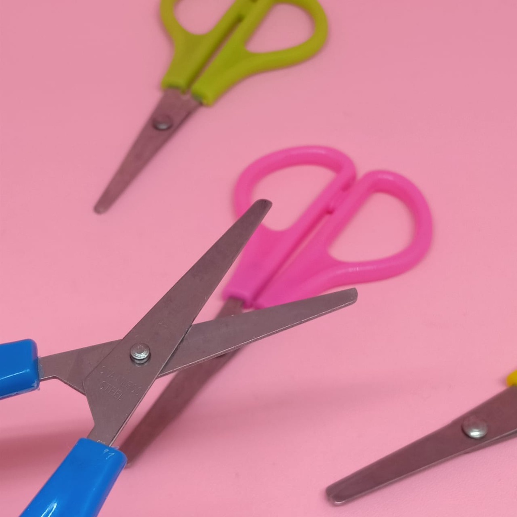 

mini scissors - gunting kertas warna gunting kerajinan tangan ATK