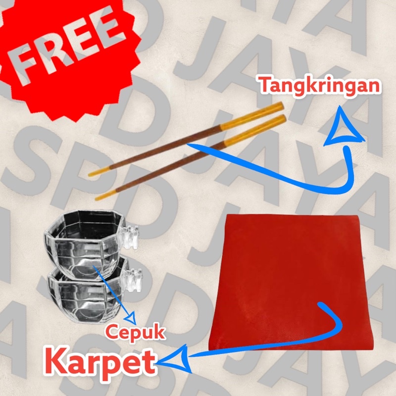 SANGKAR KOTAK RADJA 3D CARBON